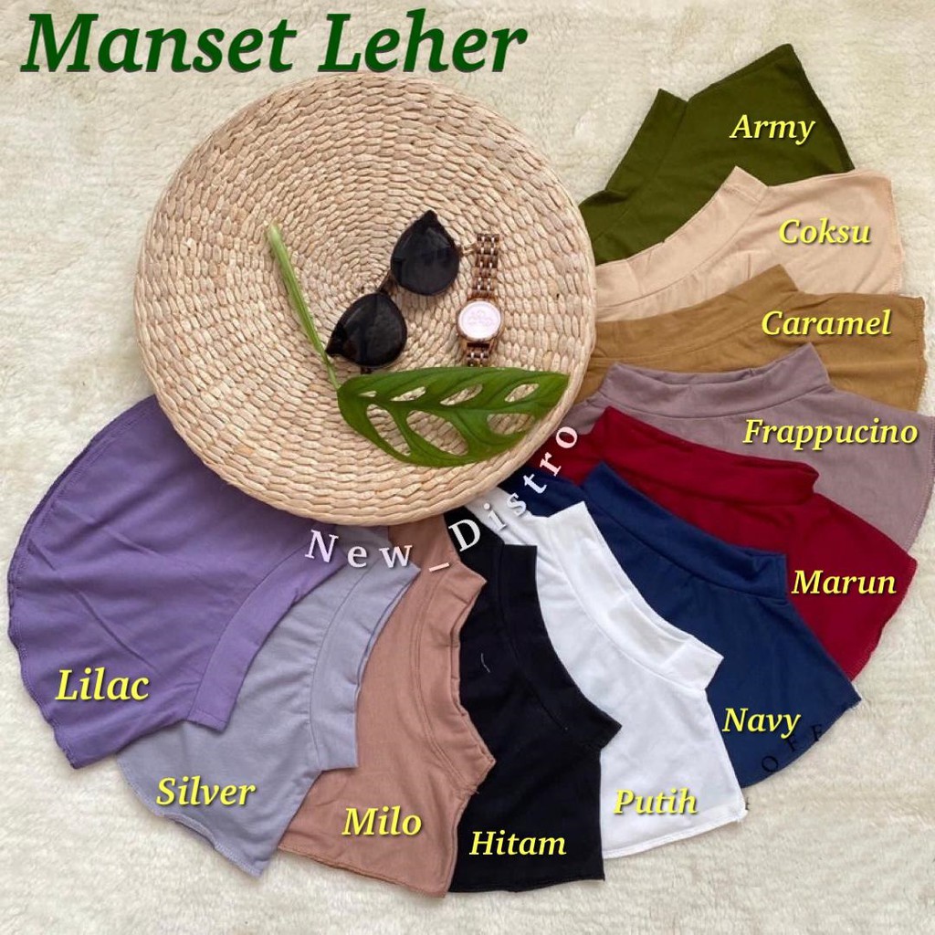 Manset Leher Hijab Dalaman Inner