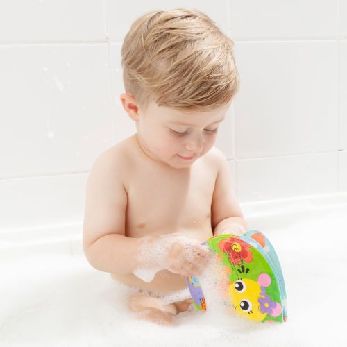 Playgro Baby Little Bee's Adventure Bath Book - Mainan Mandi Anak 6m+