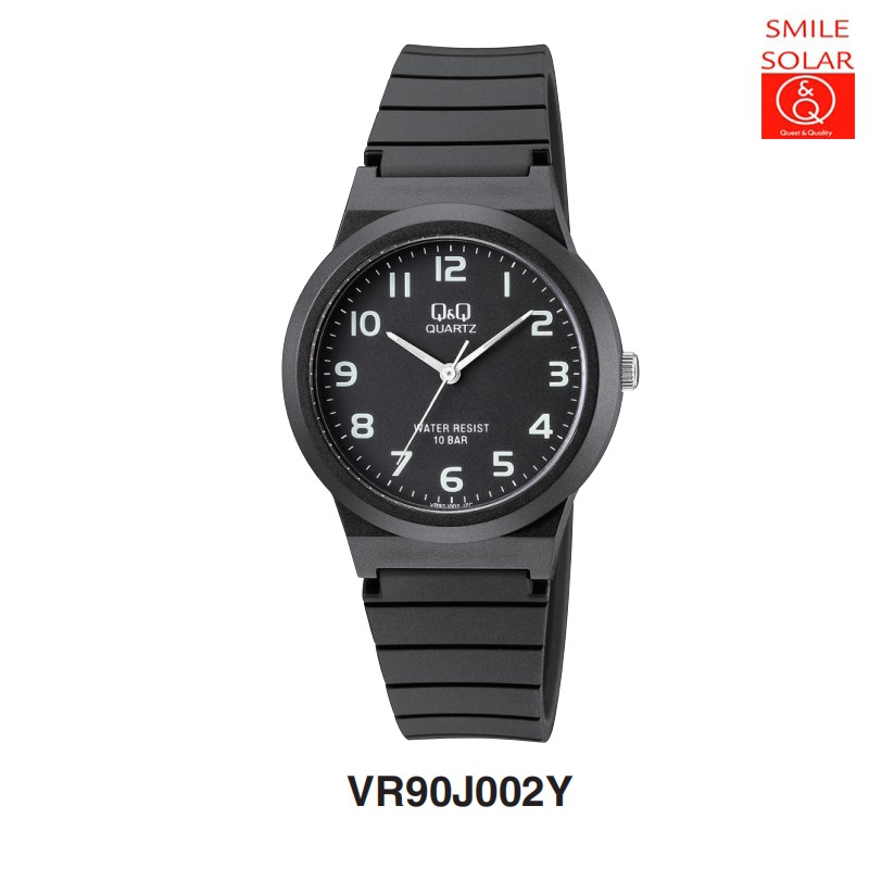 SALE Jam Tangan Unisex Sporty Casual Rubber Analog Original Q&amp;Q QNQ QQ VR90 VR90J Series