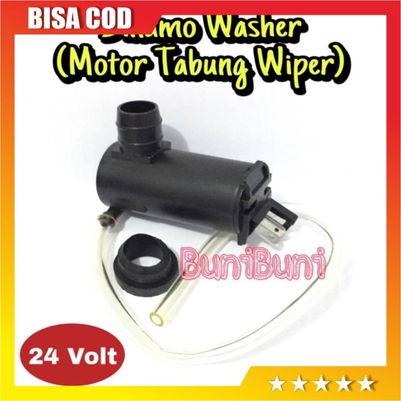 dinamo washer/dinamo semprotan air wiper 24 volt Isuzu Elf,hino 24 volt, PS 100,125