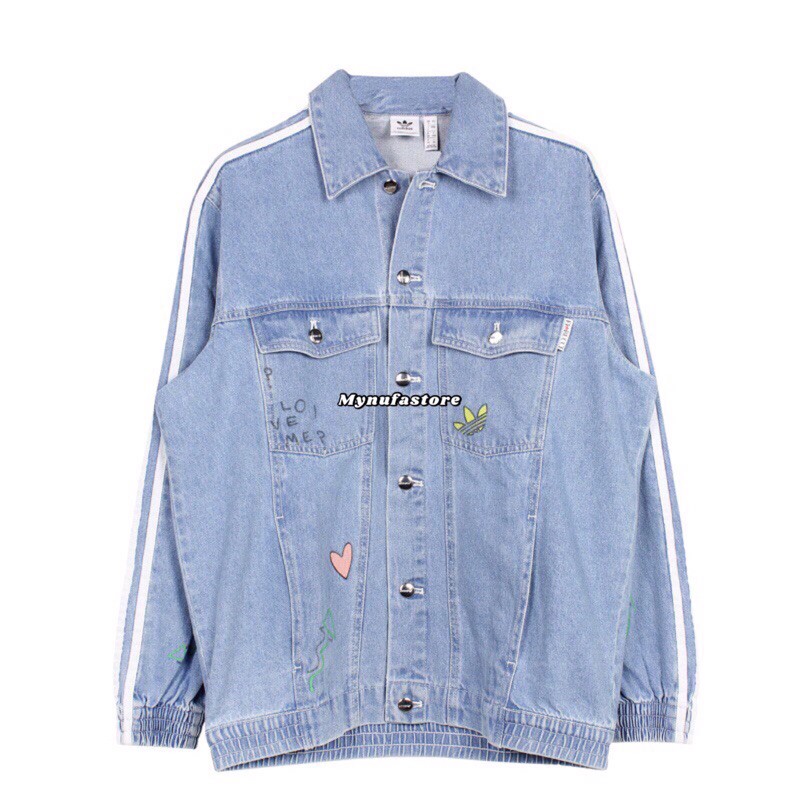 Adidas Denim Fiorucci Jacket Unisex Original