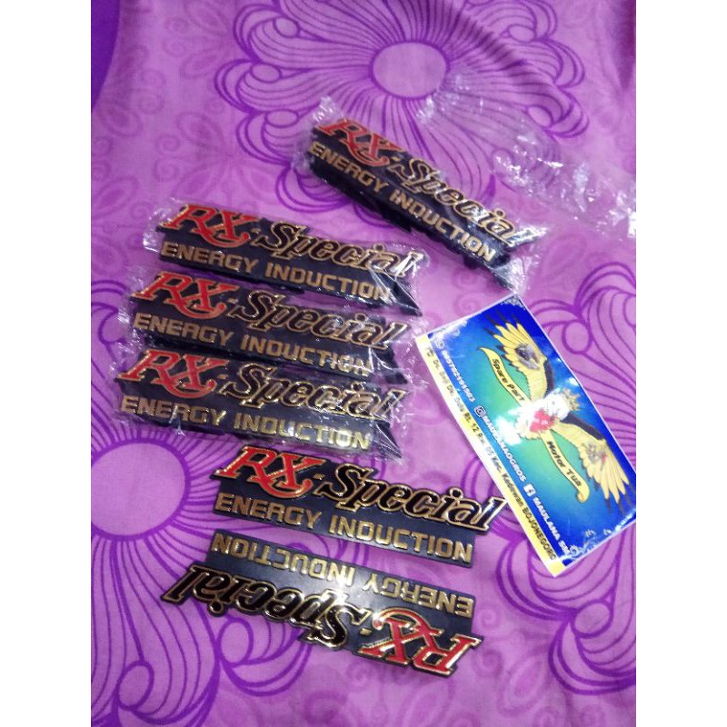 emblem bok Rx spesial