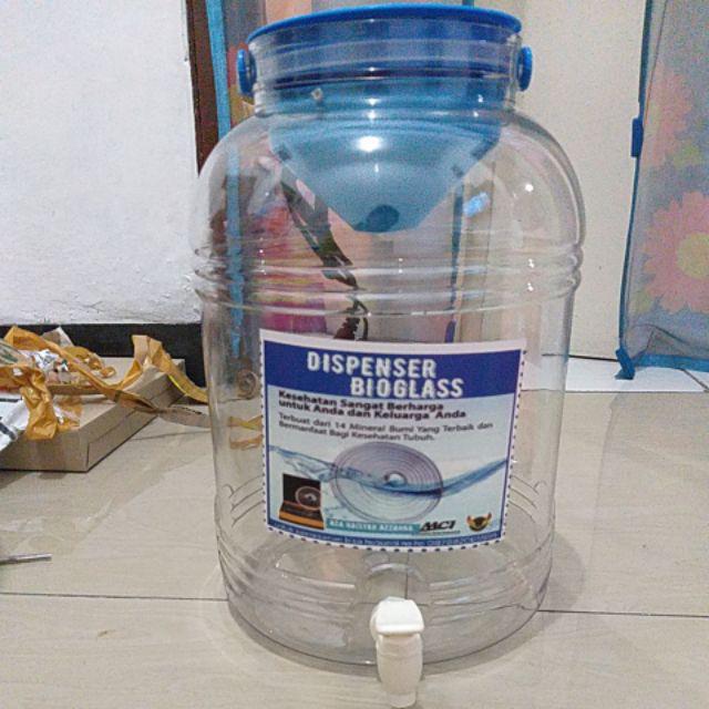 Dispenser Bioglass 2+ Ukuran 15 Dan 20 Liter,  Bfa Free, Food Grade