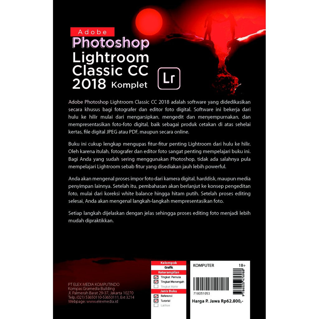 Buku Komputer Adobe Photoshop Lightroom Classic Cc 2018 Komplet Jubilee Enterprise Editor Foto