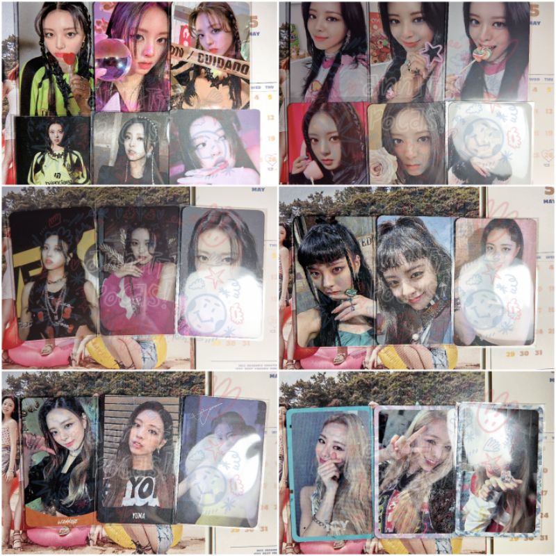 BACA DESKRIPSI photocard pc poca album Shin Yuna ITZY IT'Z ITZY Dalla Dalla IT'Z ICY IT'Z DIFFERENT 