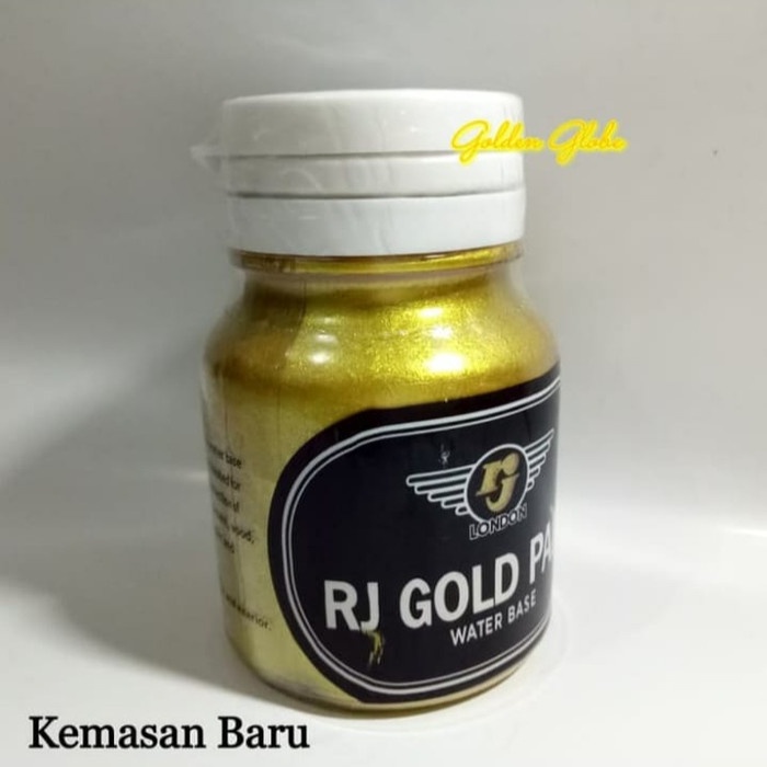 

kayucat- cat emas waterbased gold / goldpaint waterbased rj 80 -cat kayu