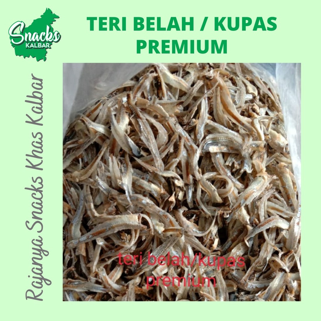 

Ikan Teri Belah/ Ikan Teri Kupas/ Ikan Teri Tanpa kepala Premium 1 kg Asli Pontianak /Teri Kalimantan