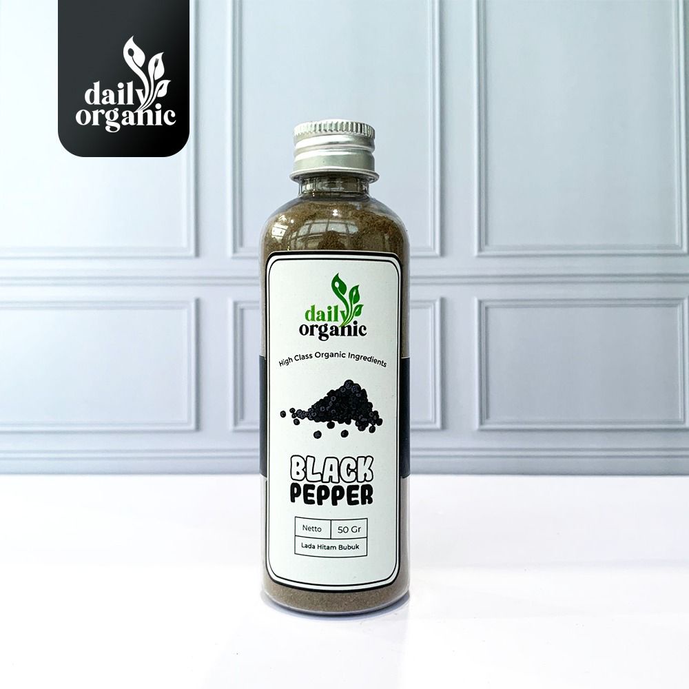 Lada Hitam Bubuk - Black Pepper Premium Daily Organic