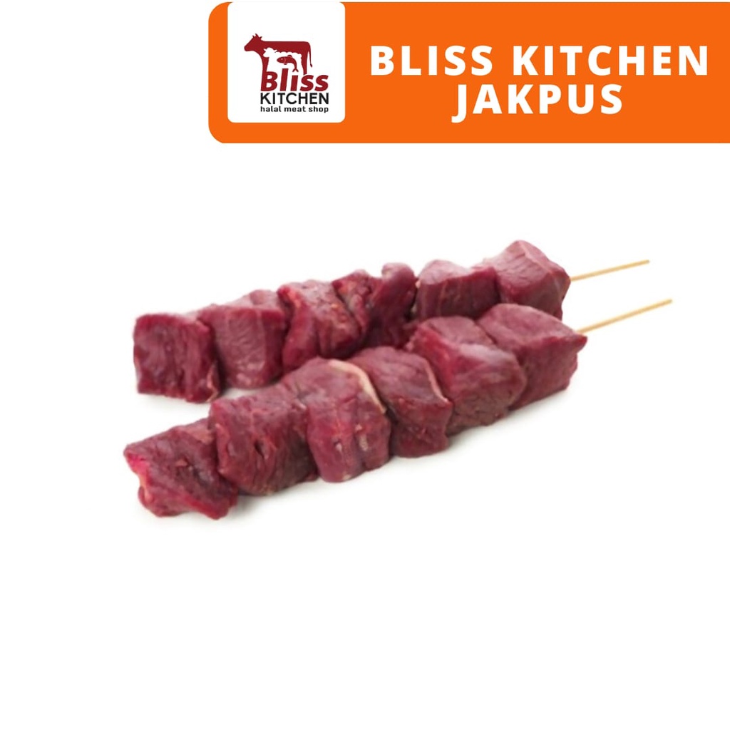 

Raw AUS Tenderloin Satay Sate Sapi Has Dalam Mentah 10pcs 200gr