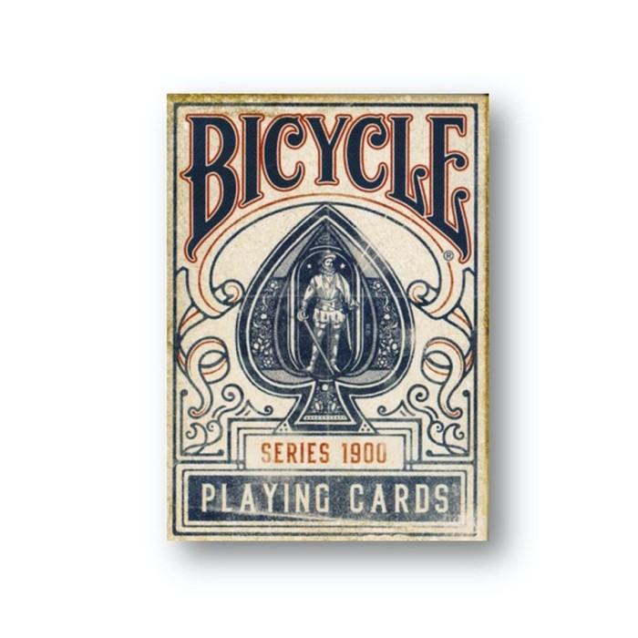 Card | Kartu Remi Import Bicycle 1900 Blue By Ellusionist (Playing Cards)