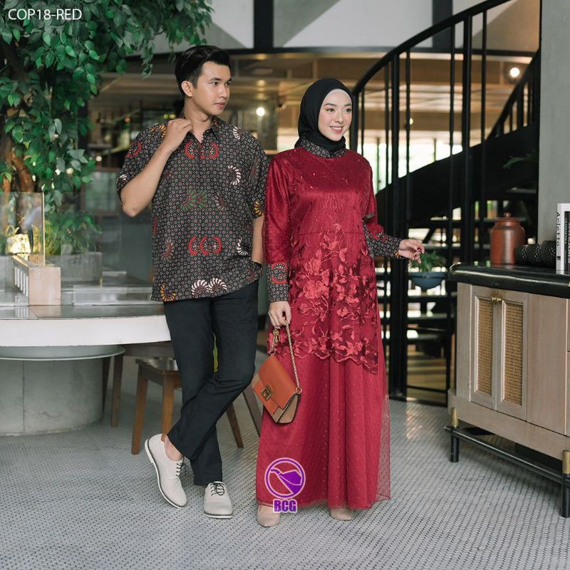 couple gamis ndoro jawi batik soloan 2