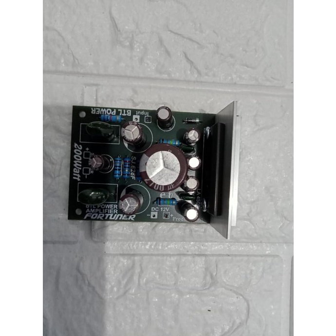 KIT POWER BTL 12V DC kit power 200w 12v mono FORTUNER MANTAP