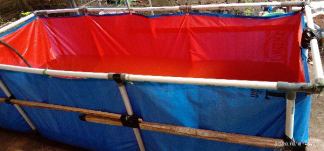 Terpal Kolam Ikan 250x100x70 Tipe A8 Korea