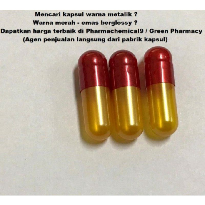 

Cangkang Glossi merah kuning metalik 0 isi 1000