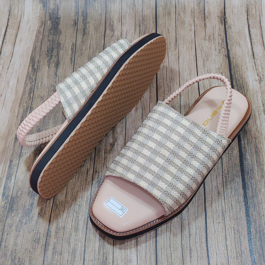 Akano Alaqua Sandal Tali Wanita-CREAM