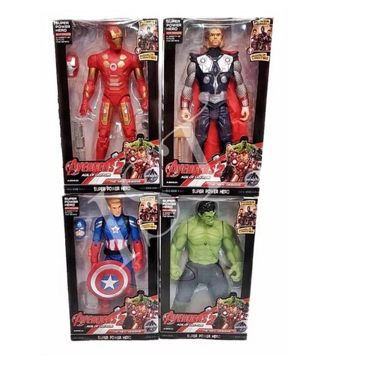 Mainan anak Action Figure Avengers JUMBO iron man hulk thor captain america/ karakter Figure Avengers