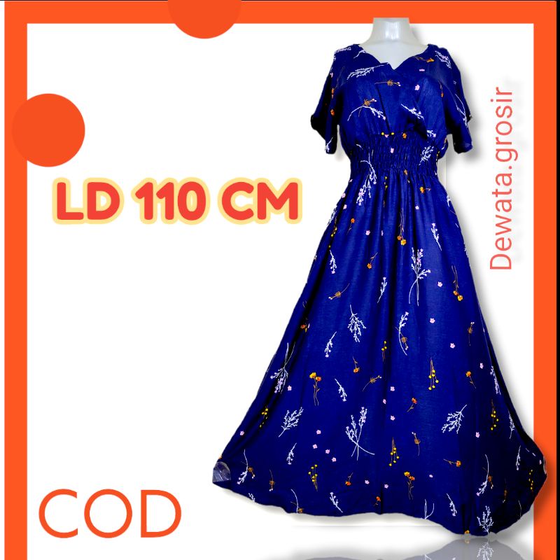 DRESS MOZA BAHAN RAYON BALI VIRAL