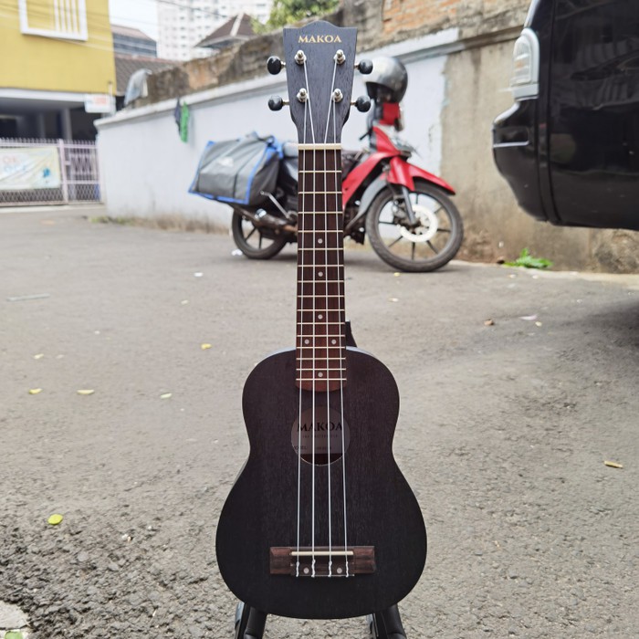 Ukulele Makoa Soprano Sopran Warna Hitam Original