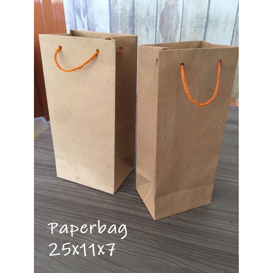 

Paper Bag Coklat Polos Packing Olshop A4 / Kantong Kertas Cokelat Makanan Paperbag Kado Custom