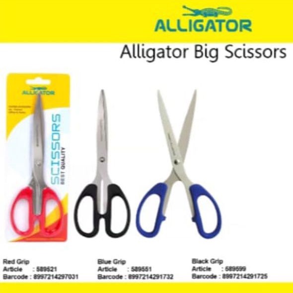 

Gunting Besar Alligator / Alligator Big Scissor Grip / Gunting Besar Promo Murah / Gunting Besar Murah / Gunting Besar Promo