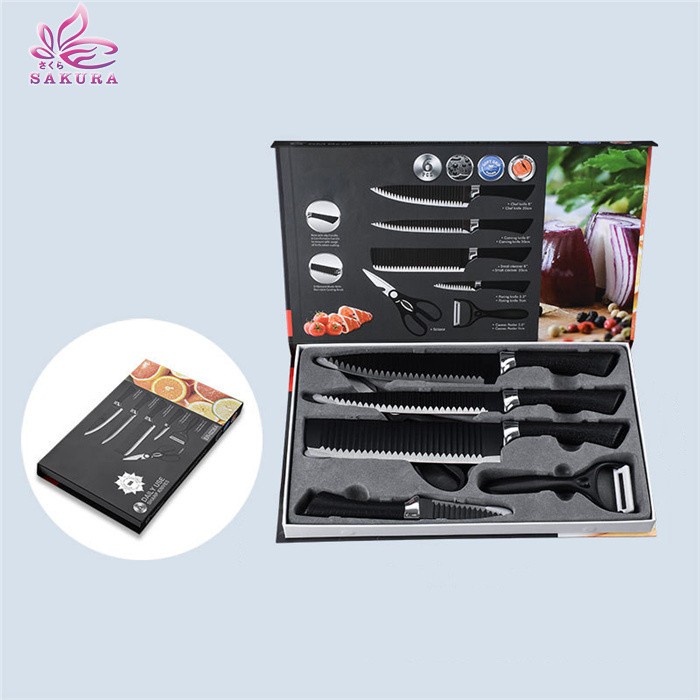 soomi macaroon knife set Food Grade Ceramic Coating