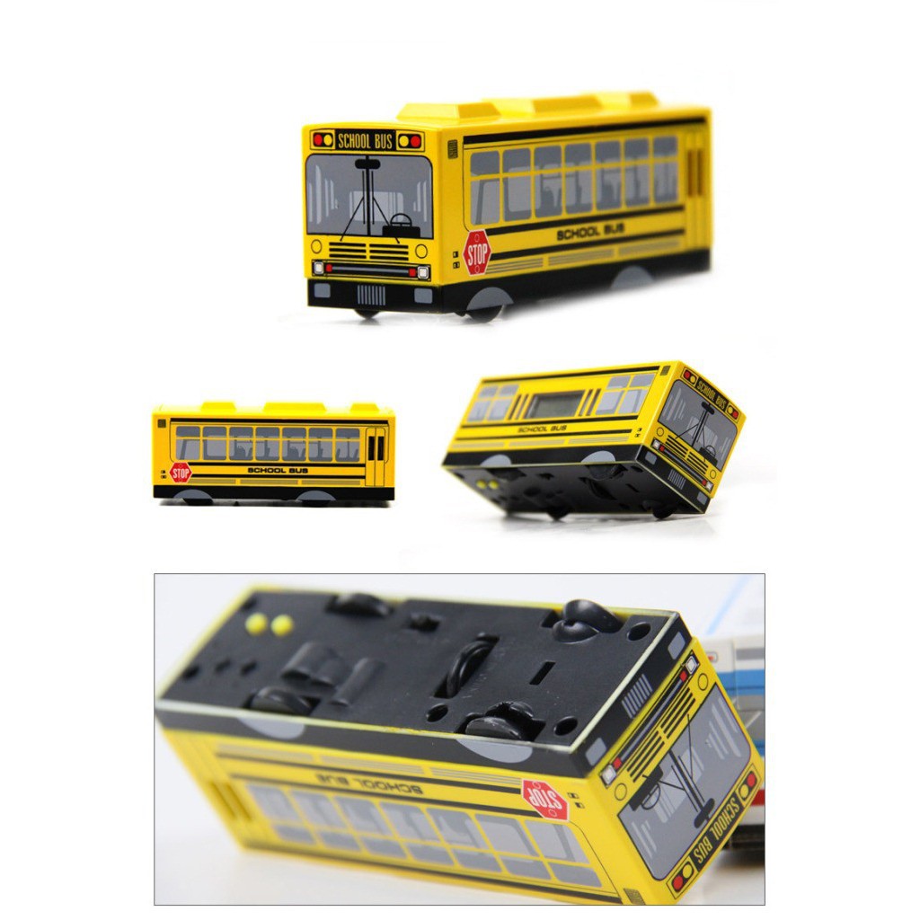 Driving Alarm Clock School Bus Model - Anti Fall Down Sensor