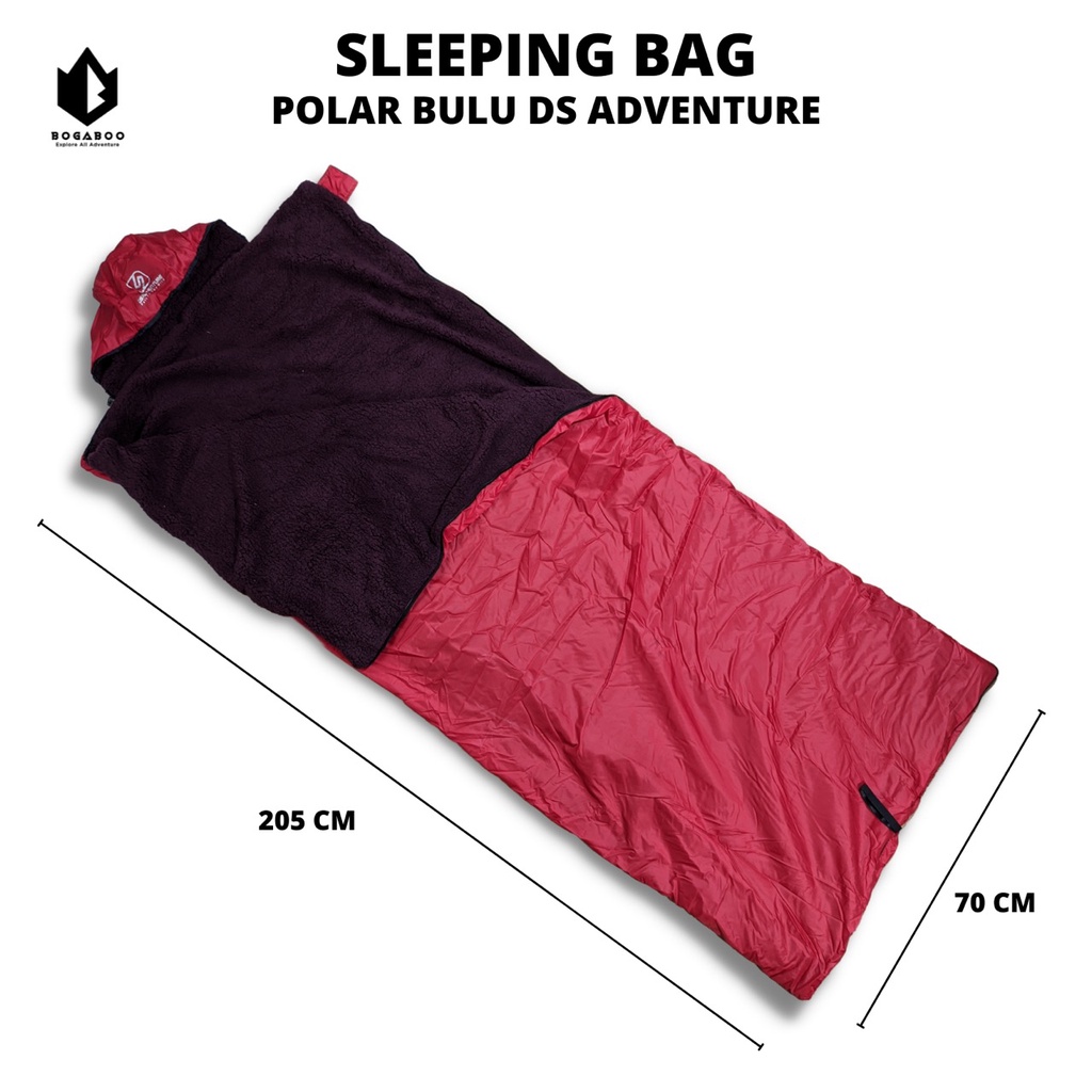 Sleeping Bag Polar Bulu DS - SB Bulu DS - sleeping bag bulu - sleepingbag polar bulu ds adventure - sleeping bag waterproof - slepingbag