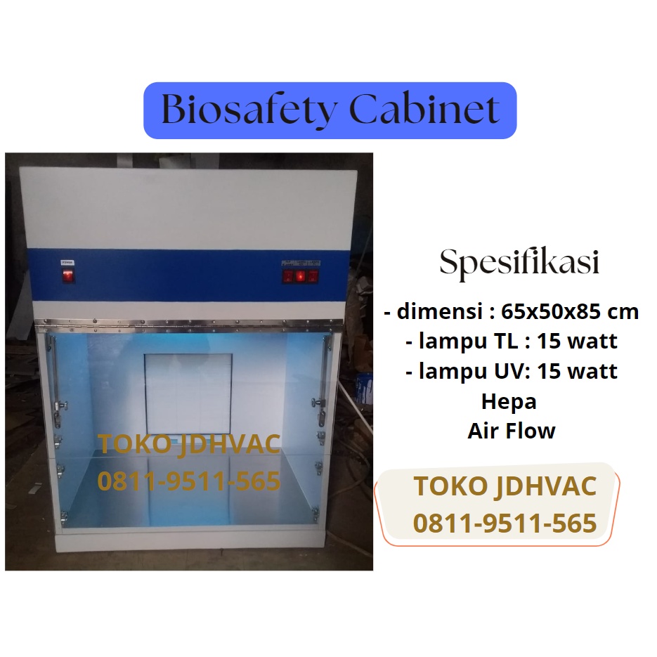 Eco Biosafety Cabinet Laboratorium / BSC Class 2 Type B2