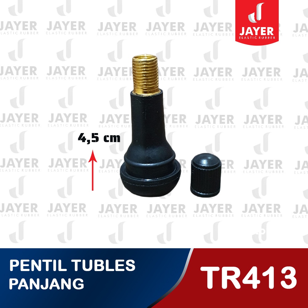 PENTIL KARET BAN TUBLES TR13 / PENTIL BAN TUBLES MOTOR MOBIL