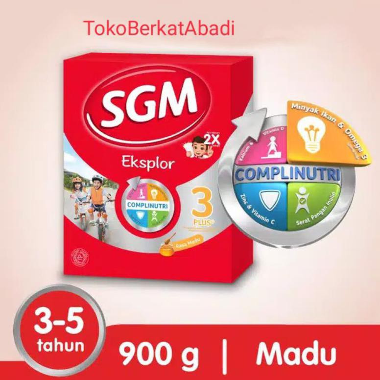 

( BISA COD ) SGM EKSPLOR 3 PLUS VANILA / MADU 900 GRAM PRODUK TERBATAS [Kode 1|Kode 2|Kode 3|Kode