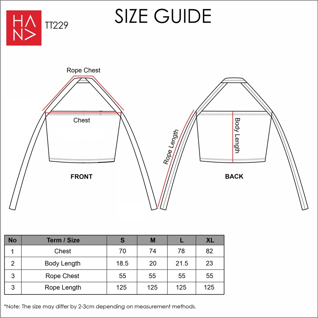 HanaFashion JKT - Callie Multiway Kemben Tali Tube Top Wanita - TT229