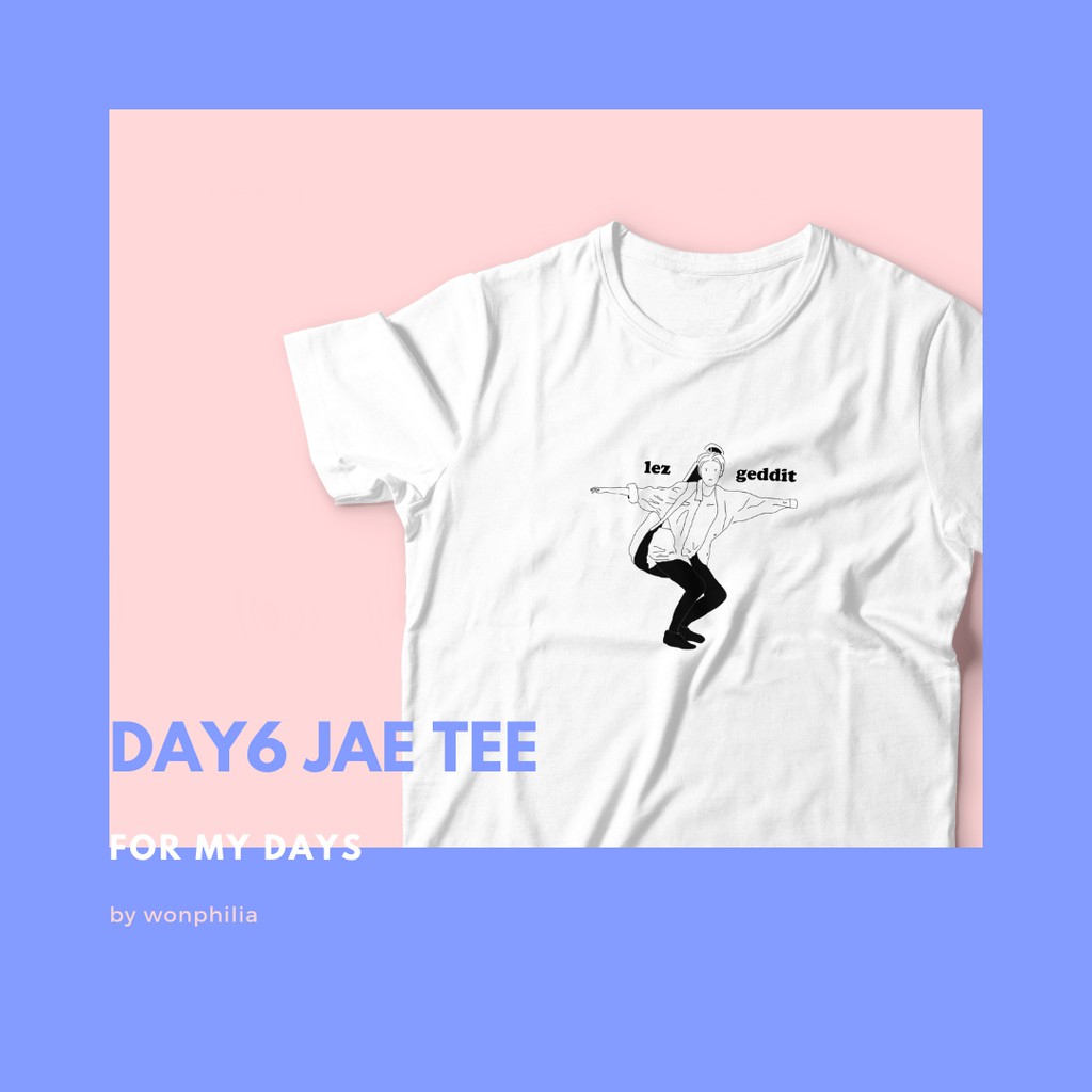 KAOS DAY6  TEE / TSHIRT - JAE (Preorder)
