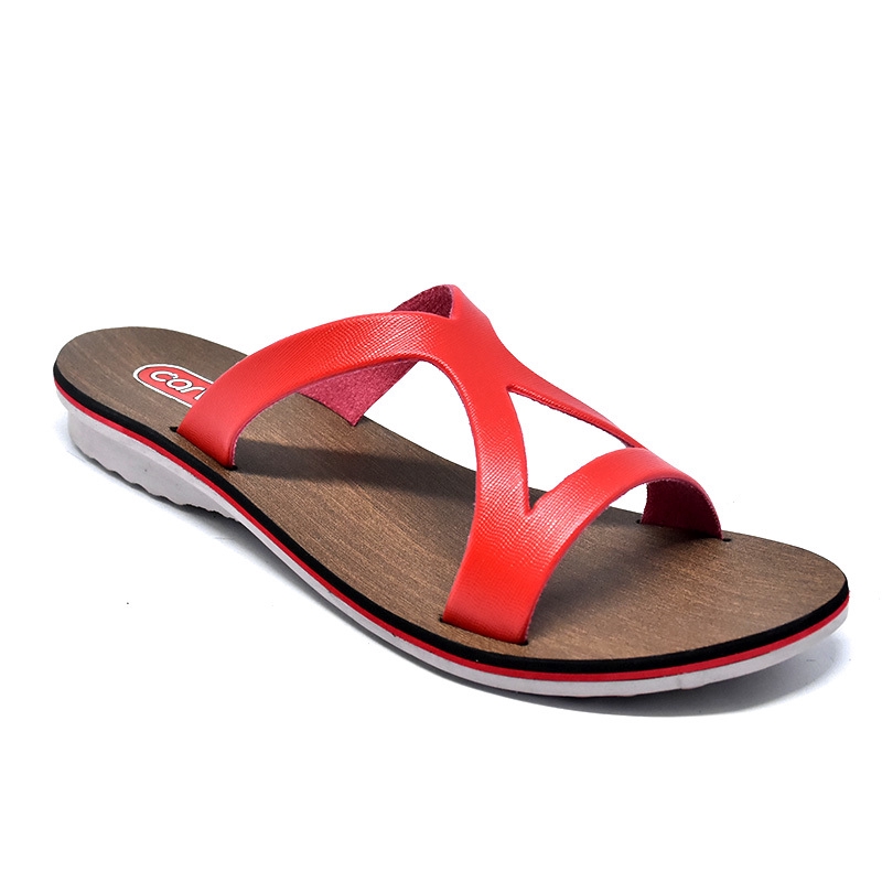  Carvil  Sandal  Wanita  Andien 01 Red Shopee  Indonesia