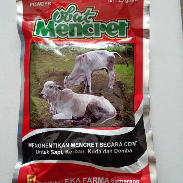 Obat Mencret Sapi/Obat Diare Sapi, Kerbau, Kuda dan Domba