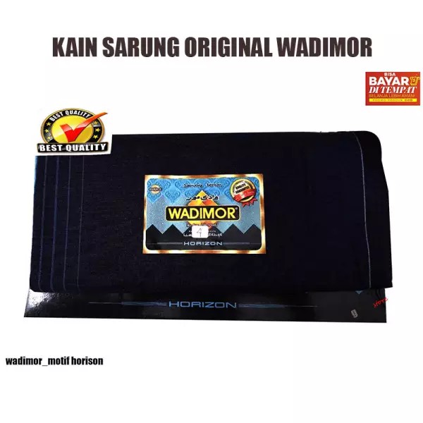 SARUNG Wadimor Sarung Tenun motif Horison