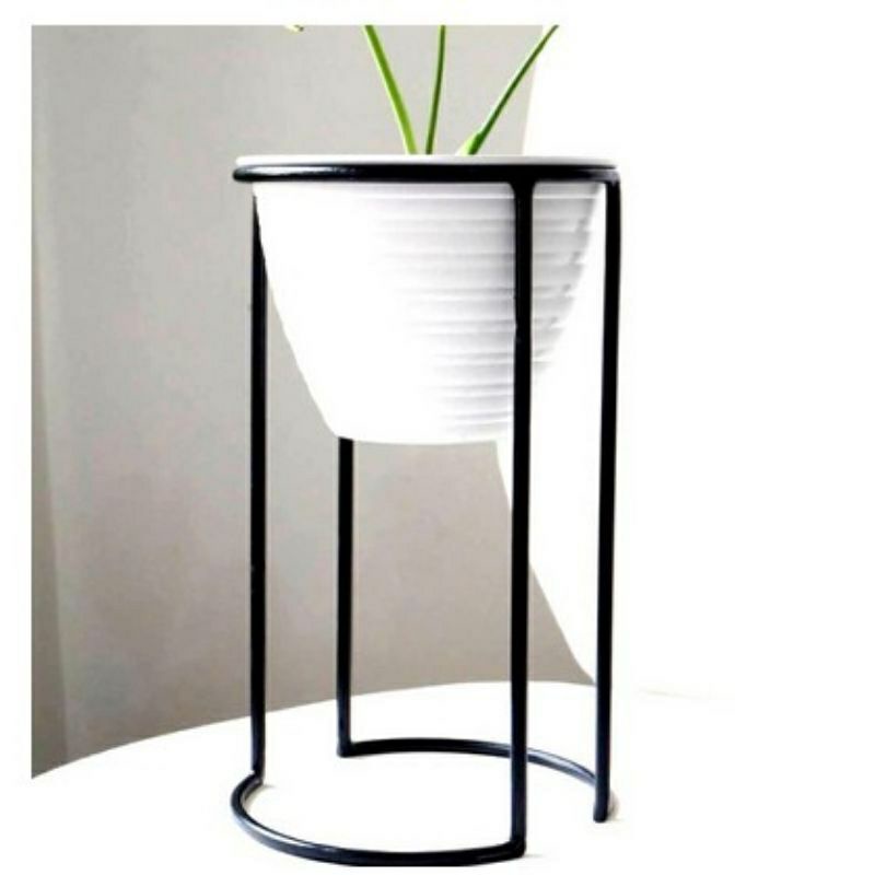 standing pot besi murah/standing pot besi minimalis/pot belah
