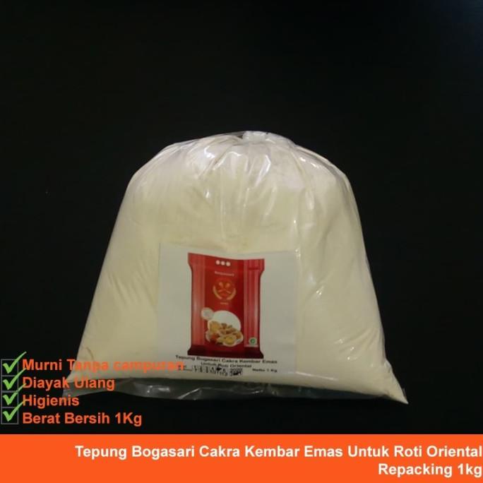 

&<&<&<&] Tepung Cakra Kembar Emas Roti Oriental Repack Alternatif Komachi