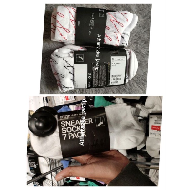 Kaos Kaki H&M Giambattista jastip jasa titip ready stok