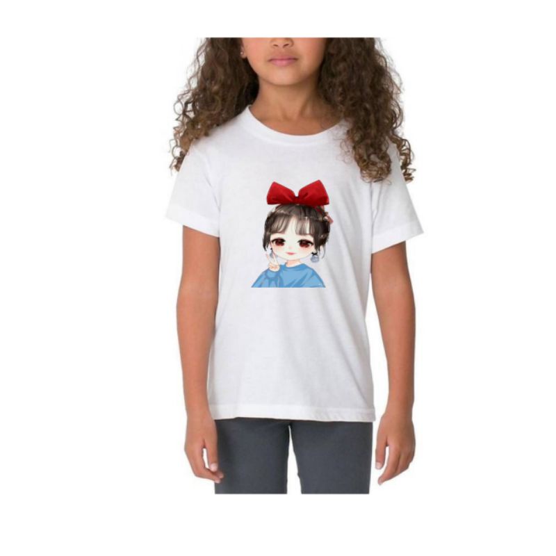Kaos Anak Perempuan/Baju Anak Perempuan /Pakaian Anak Perempuan/Kaos Anime cewek