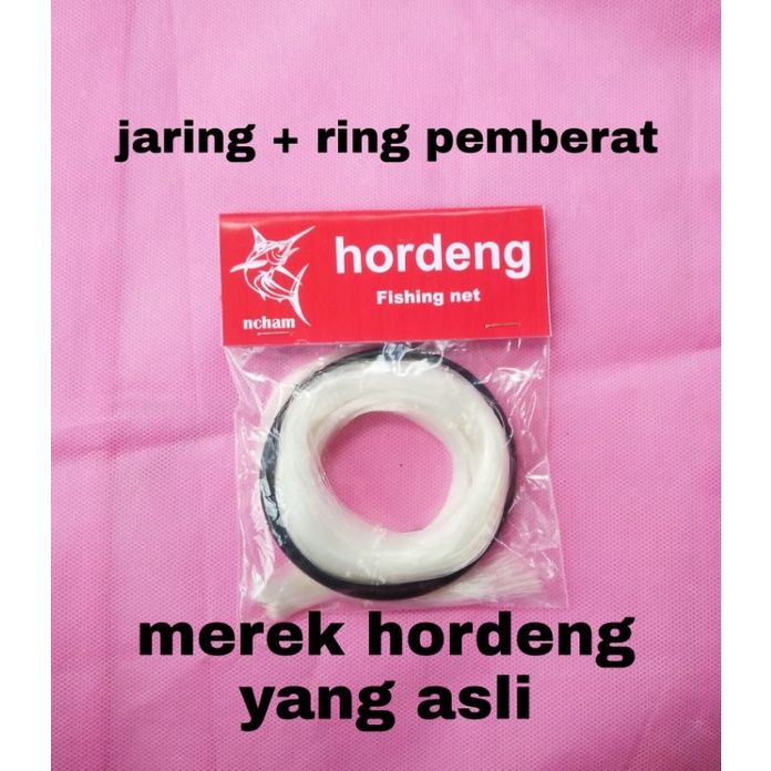 Pancing jaring hordeng merk hordeng panjang