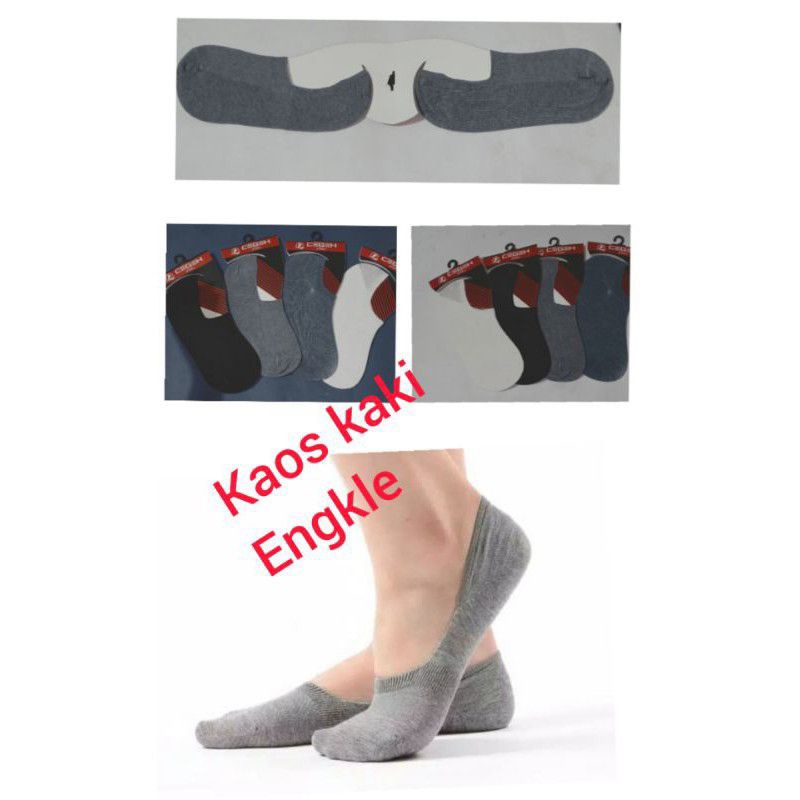 ✅Grosir Jam Senen - KAOS KAKI ENGKLE KAOS KAKI INVISIBLE KAOS KAKI PENDEK/HIDDEN SOCKS (pendek setumit)