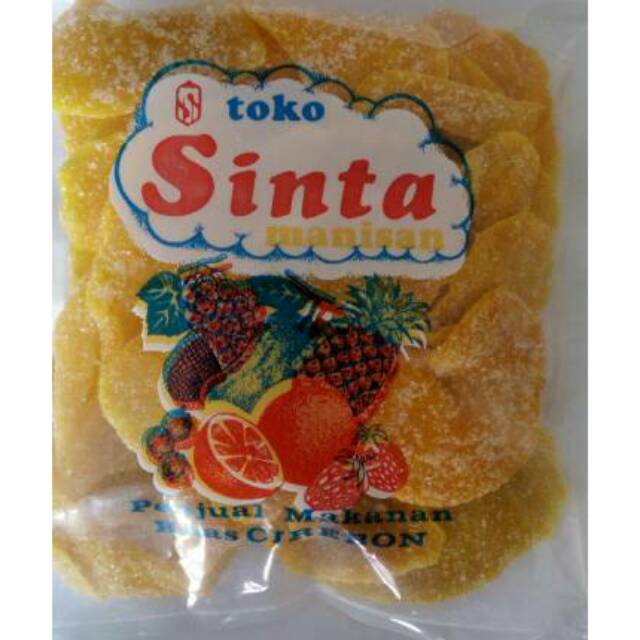 

Manisan Mangga lebar dengan Gula