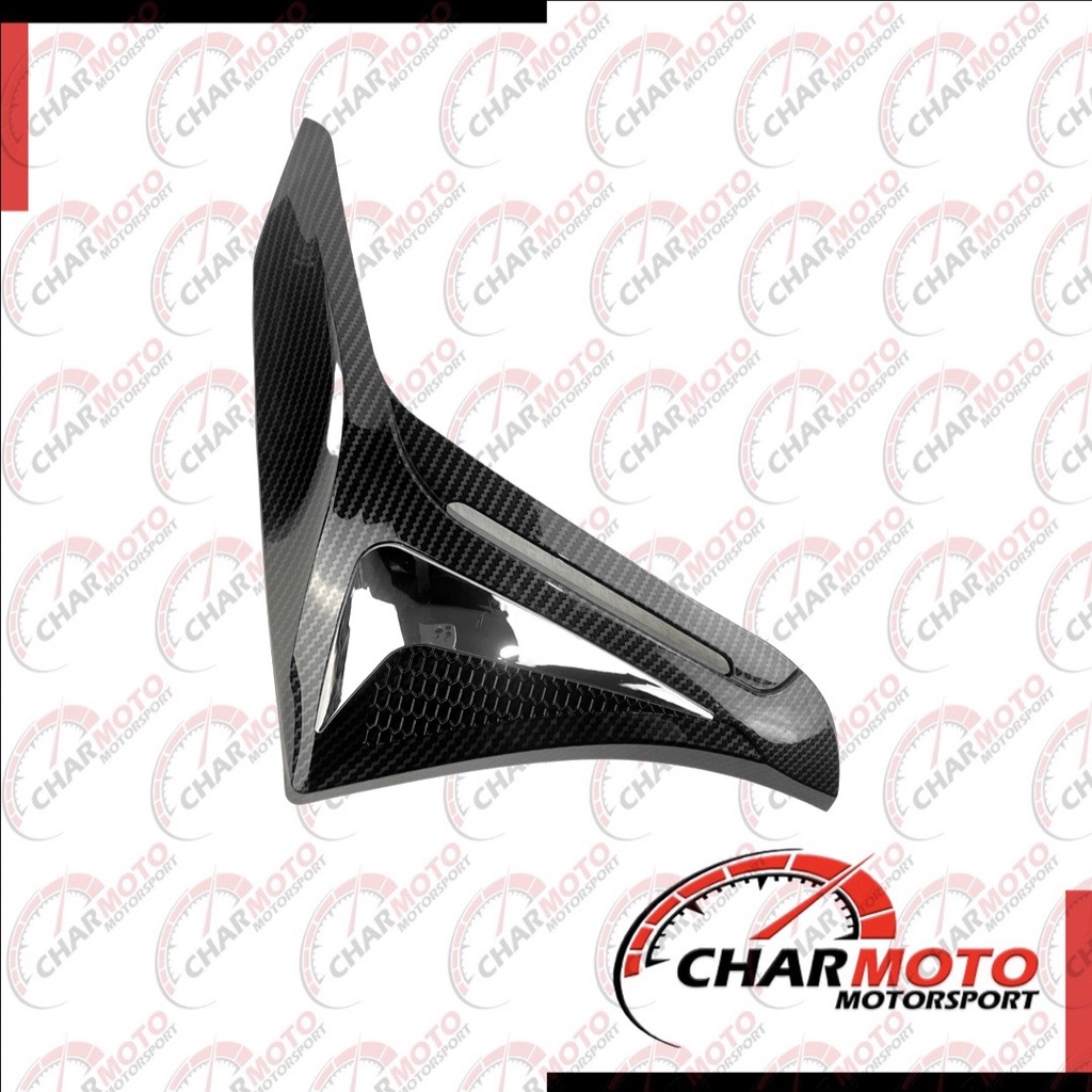 Cover Tutup Body Depan Bagian Bawah Yamaha NMAX New 2020 Carbon Karbon Nemo PNP - Charmoto