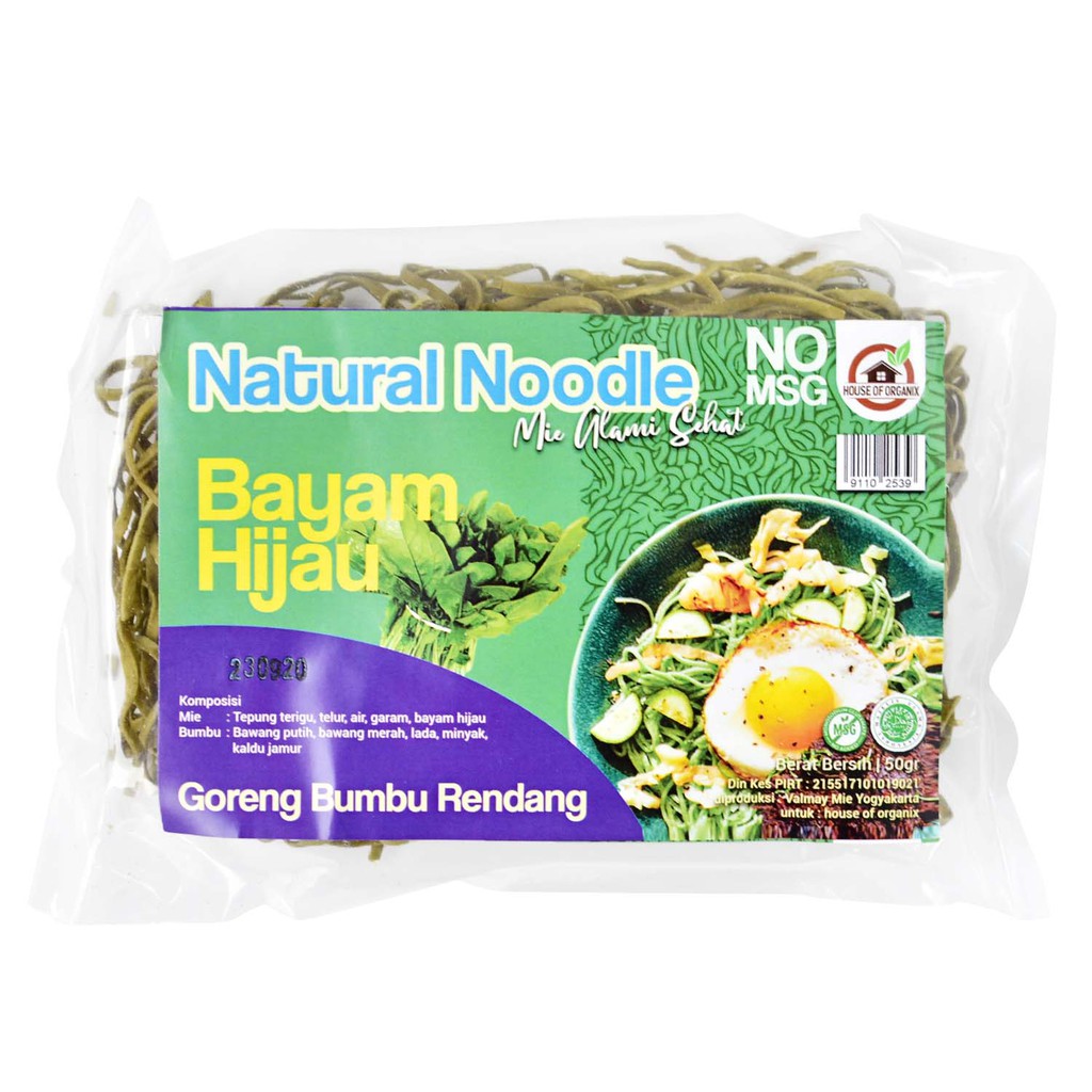 MIE instant organik Alami / Natural Noodle (RANDOM) 1 Pcs