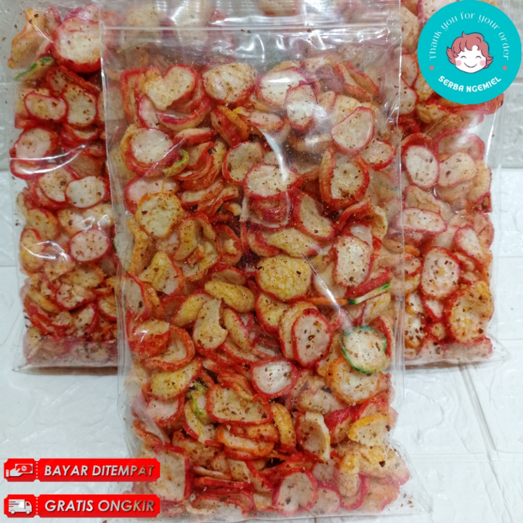 

Kerupuk Seblak Pedas 200 gram | Snack Kiloan Cemilan Camilan Makanan Ringan