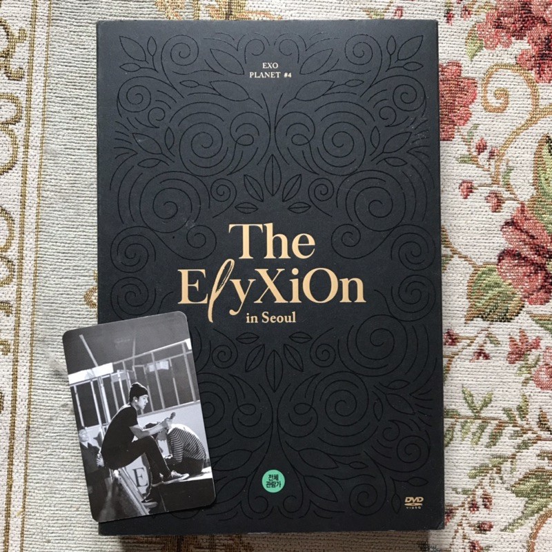 (BOOKED) EXO Elyxion concert dvd Sehun photocard