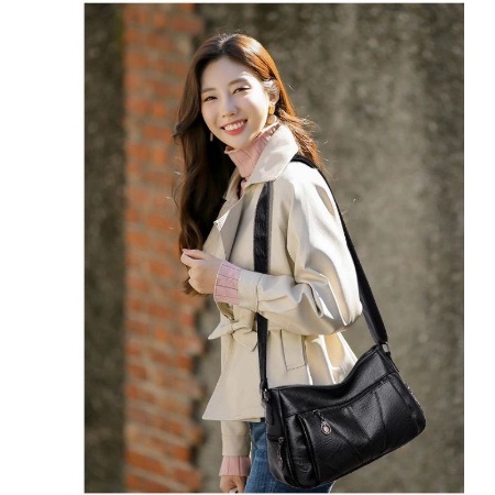 TASHAPPY LT1866 tas SELEMPANG Cantik Elegant Kekinian wanita import model korea supplier tas import JT11648 ELJ 4332