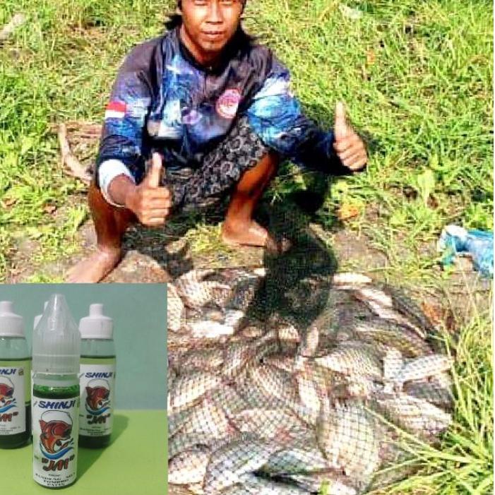 Harga Murah.. ESSEN ESEN IKAN SHINJI JM Nila Bandeng Tombro Patin15ml