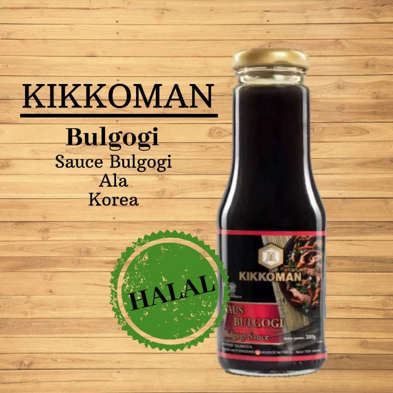 

Kikkoman Saus Bulgogi 300gr