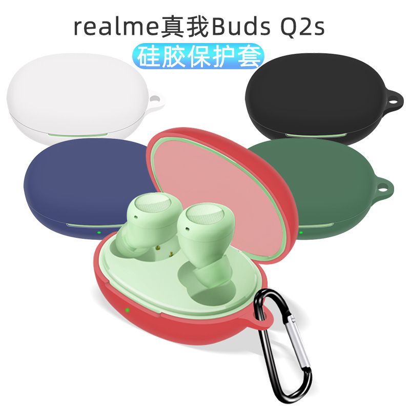 Soft Case Realme Buds Q2S Silicone Silikon Cover Bumper TWS